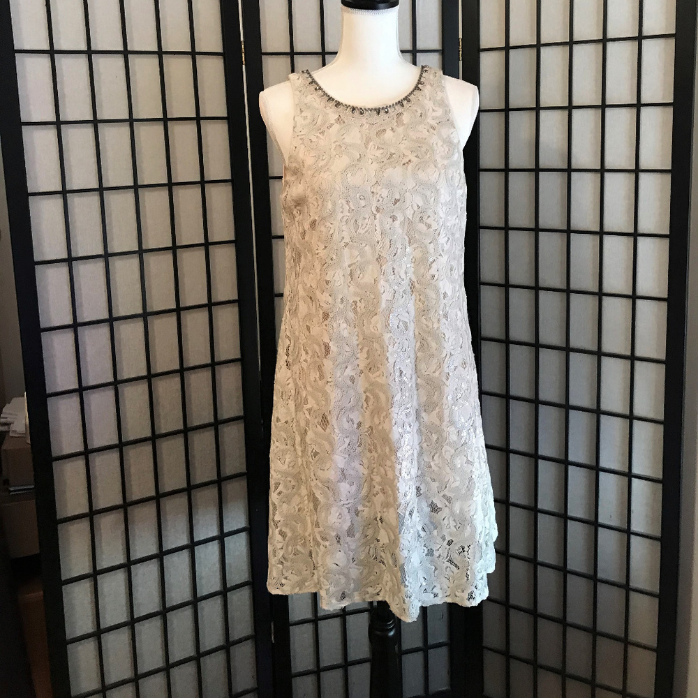NWT 👗🎁Badgley Mischka  - Sequin Cocktail Dress - Picture 2 of 8